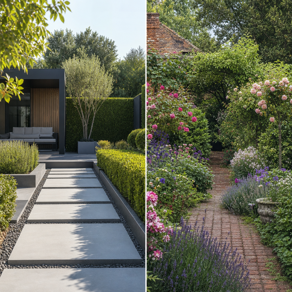 AI Garden Design style gallery for modern and cottage yards